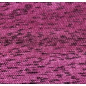 Magenta and Black Cotton Fabric Piece 2/3 Yard x 44 Inch Wide Sewing Quilting